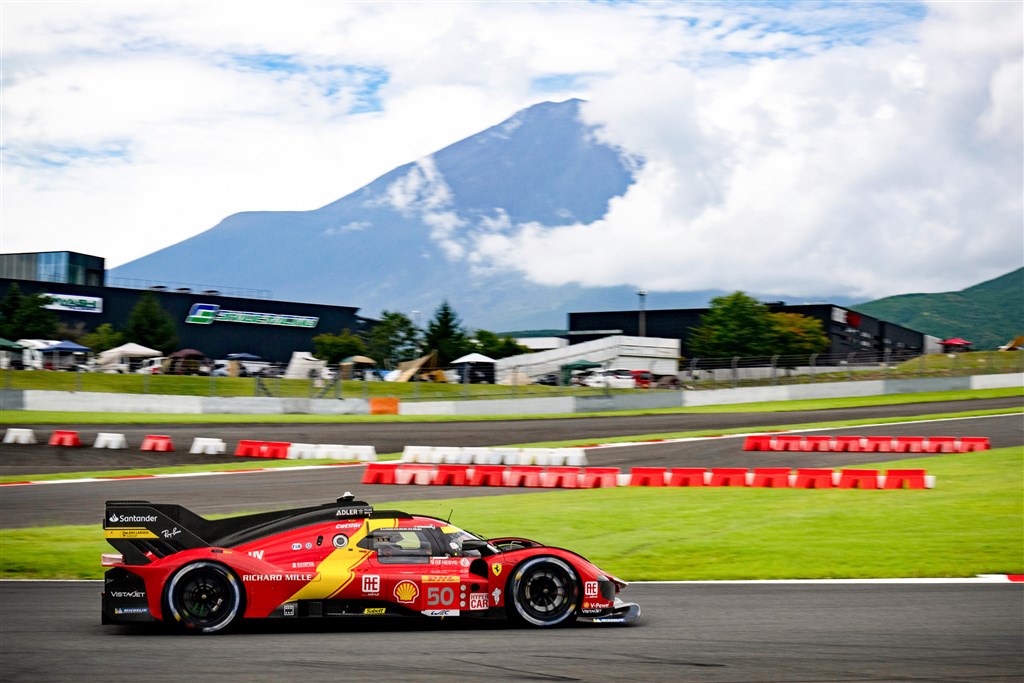 Nicklas Nielsen og Ferrari tæt på podiet i VM-løb på Fuji
(Foto: Ferrari Media)